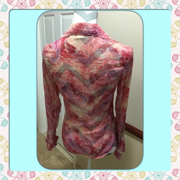 Paisley Pattern Blouse - Picture 3 of 3