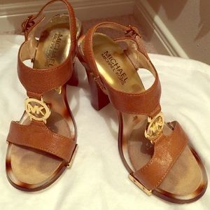 Brown Michael Kors Heel
