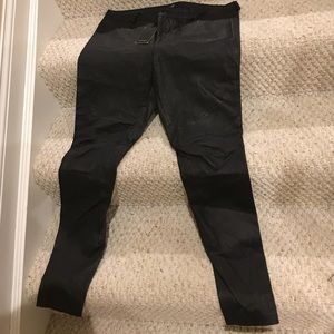 Tart real lamb leather skinny pant soft,stretchy