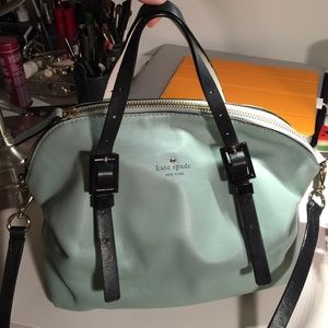【SOLD】Kate Spade Green Tote Bag