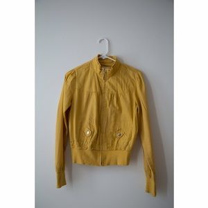 Yellow Army Jacket
