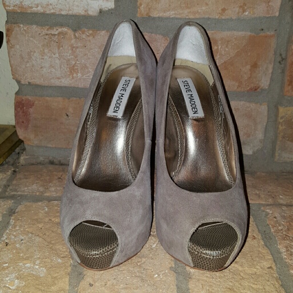 Steve Madden Luluuu peep toe heels - Picture 3 of 4