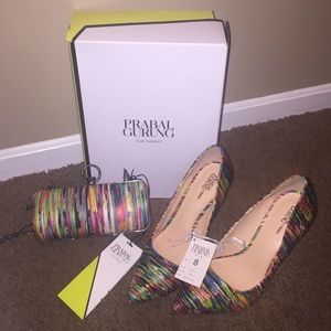 Prabal Gurung for Target size 8 heels w/ clutch