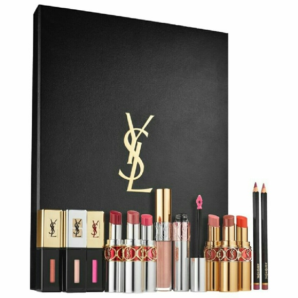Yves Saint Laurent Iconic Lip Wardrobe w/receipt - Picture 1 of 4
