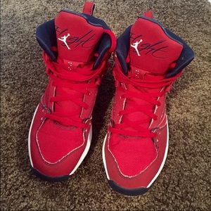 Red air jordans