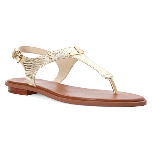 MICHAEL KORS Gold sandal