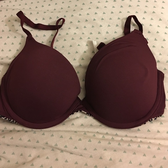 Victoria's Secret PINK Maroon Bra