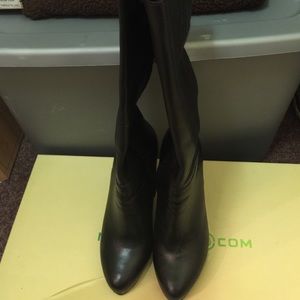 Black Max Studio Knee High Boots