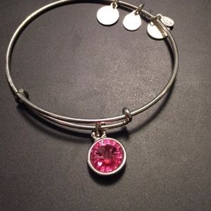 Pink stone Alex and Ani