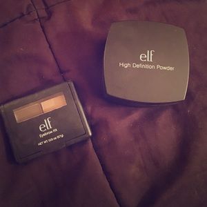 Translucent powder, & eyebrow duo
