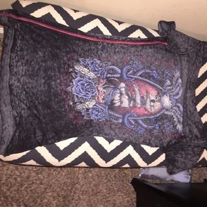 Shirt from the buckle