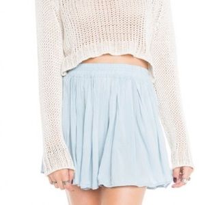🚫SOLD🚫.   Blue Brandy Melville skirt