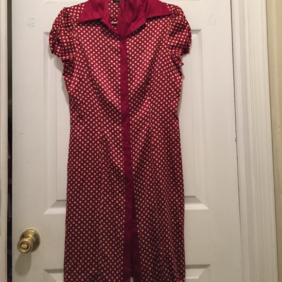 Silky shirt dress from bebe