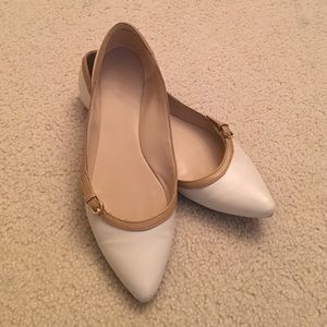 Nine West White Flats