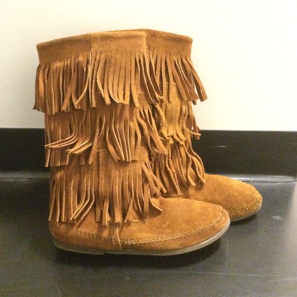 Minnetonka Fringe Boot