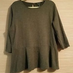 Ralph Lauren Peplum Top