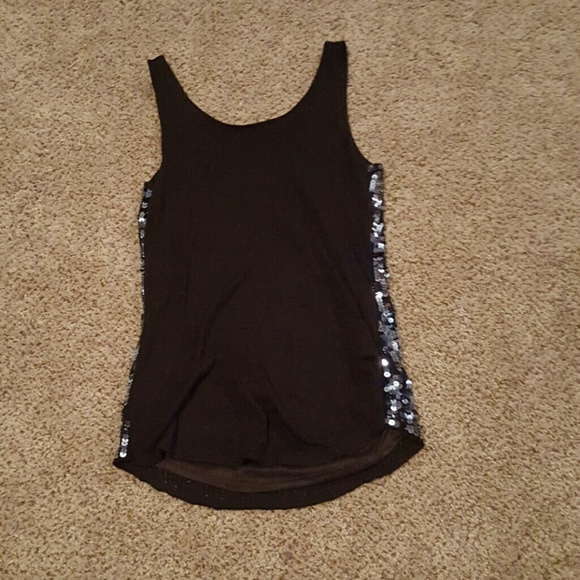 Sequined tank top - Picture 2 of 2