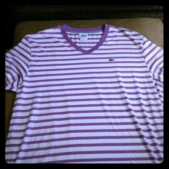 Lacoste V Neck Men's