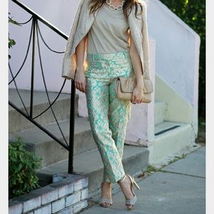 Beautiful J Crew Damask Pants