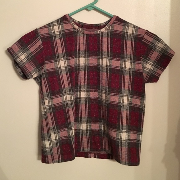 Plaid Brandy crop top