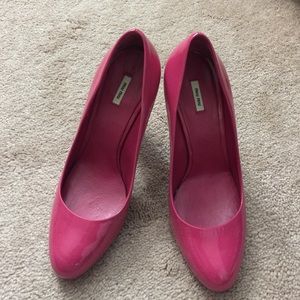 Miu Miu pink high heels
