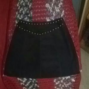 Suede mini skirt Forever21