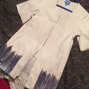 Vera Wang smock coat