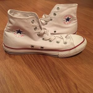 White high top converse