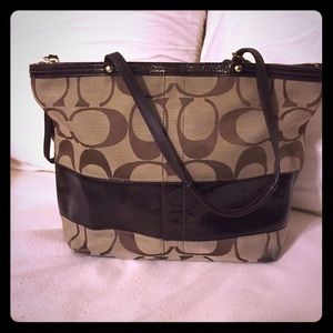 Coach Signature Tote.