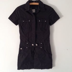 L.O.G.G. BUTTON UP DRESS