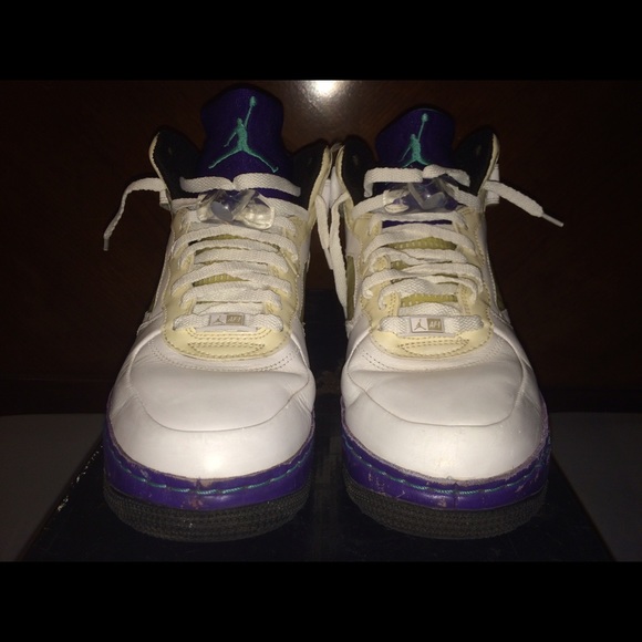 Air Jordan Force Fusion Grape 5's - Picture 2 of 4
