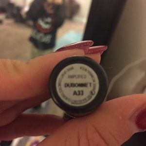 Mac lipsticks All Fired Up and Dubonnet