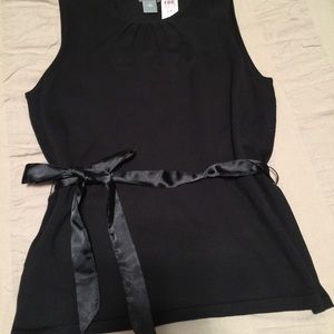 Ann Taylor sweater with satin sash