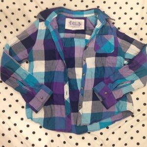 Long Sleeve Plaid Shirt