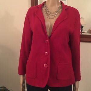 Amazing talbots cotton blazer.