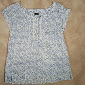 J crew  floral print top