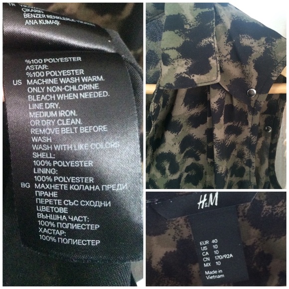 Sleveles leopard print dress - Picture 3 of 4