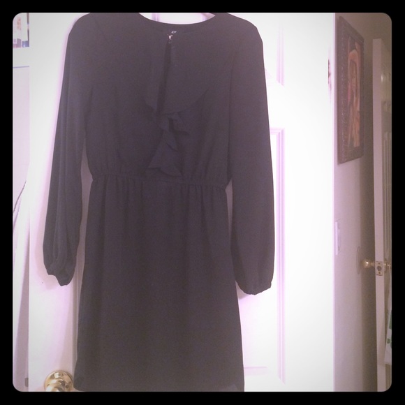 H&M black dress