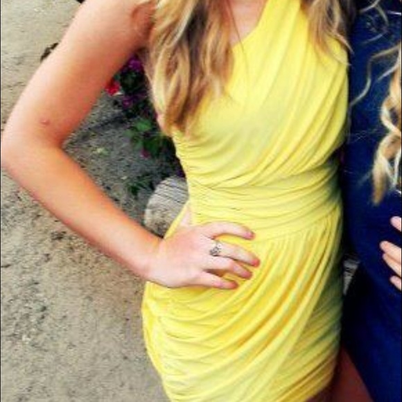 One shoulder dress from Nordstrom