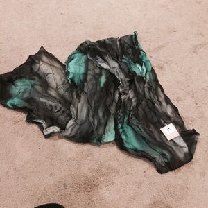 100% silk hand painted Niki David Silk Scarf