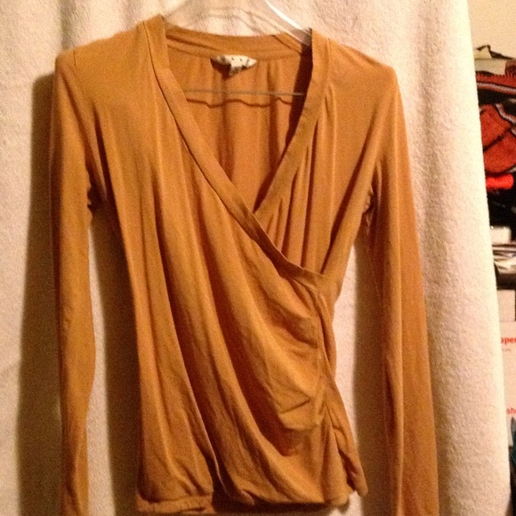 Tan shirt