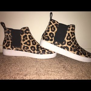 Michael Kors Keaton calf hair slip on sneakers
