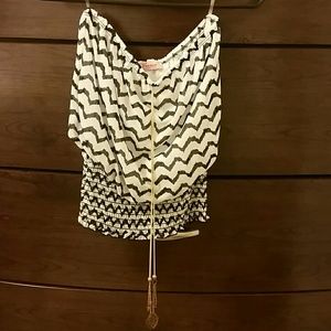 Chevron print tube top!