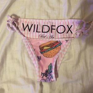 Wildfox reversible swim suit bottoms