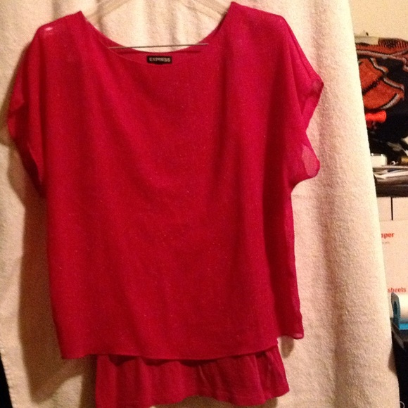 Sparkly express shirt