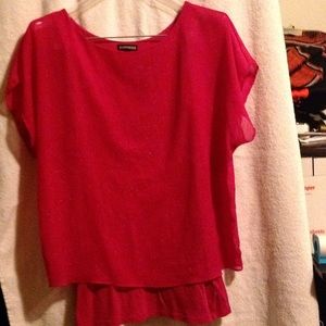 Sparkly express shirt