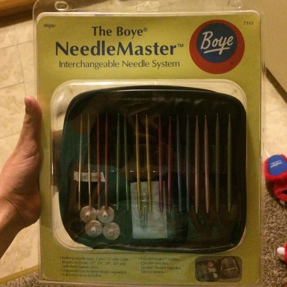 Knitting needles!