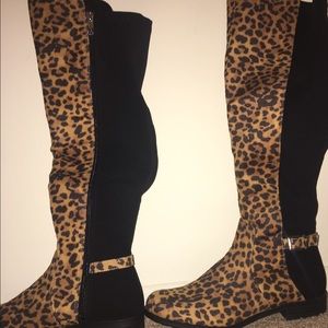 Liz Claiborne knee high riding boots