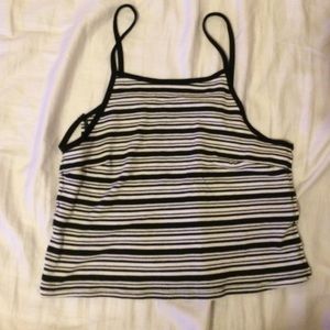 Urban outfitters cropped top with side cut outs