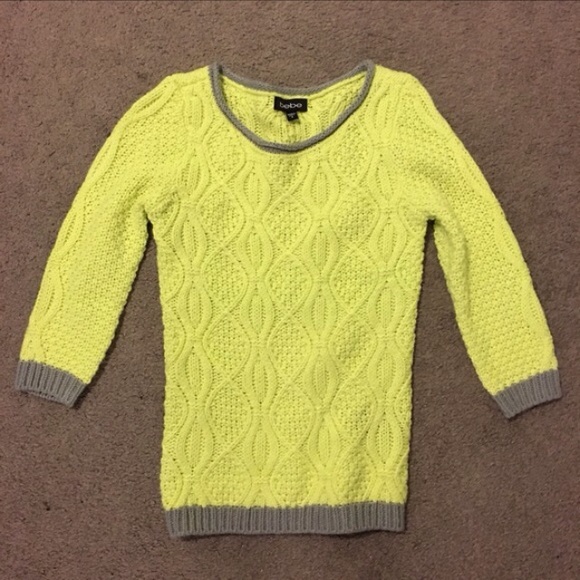 Bebe knit sweater